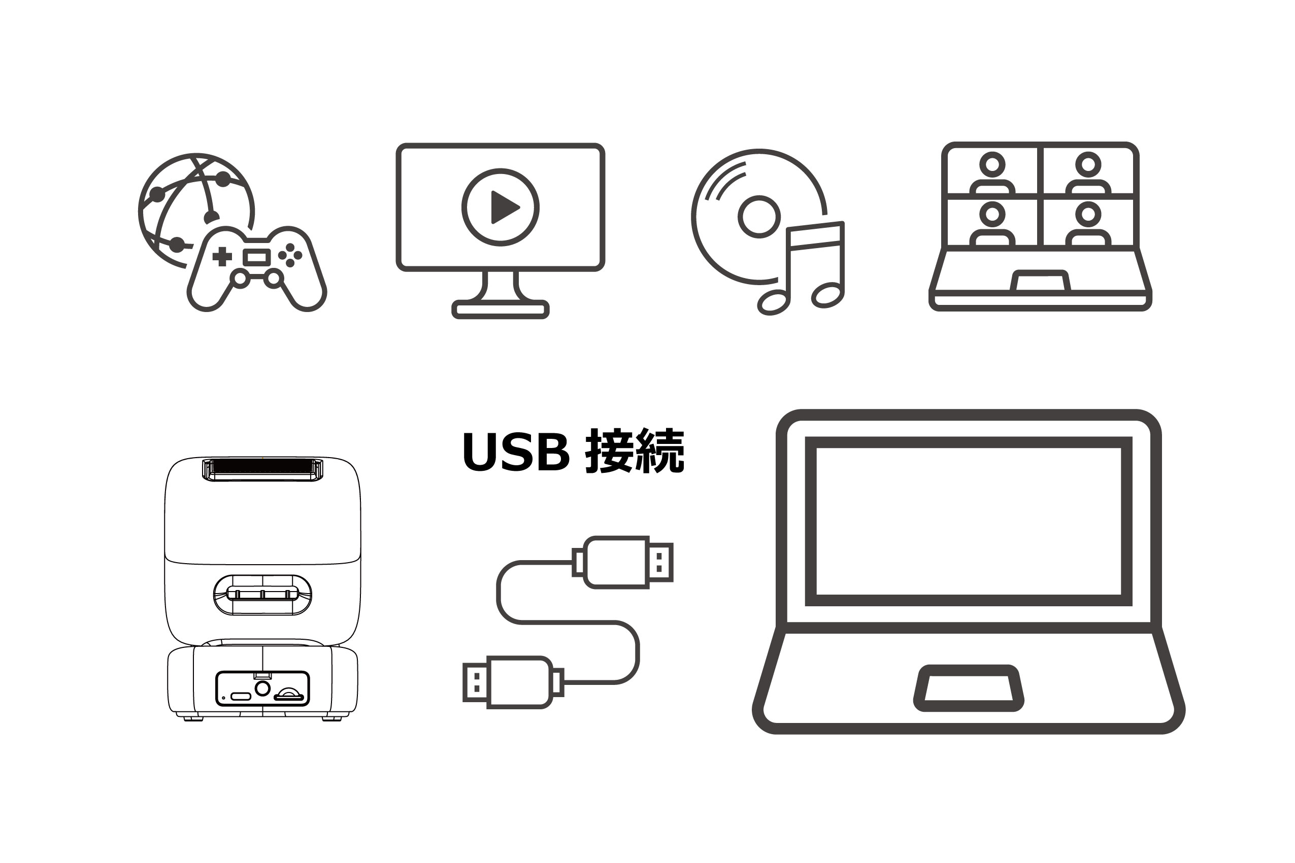 Divoom　Ditoo Pro　Bluetoothスピーカー　ホワイト