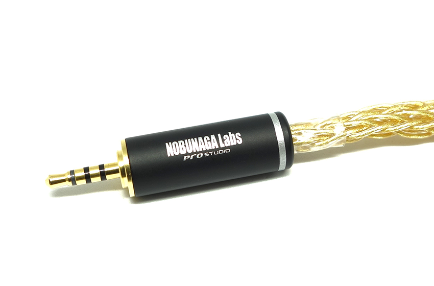 2.5mm 4pole MMCX Recable :: NOBUNAGA Labs SUPREME