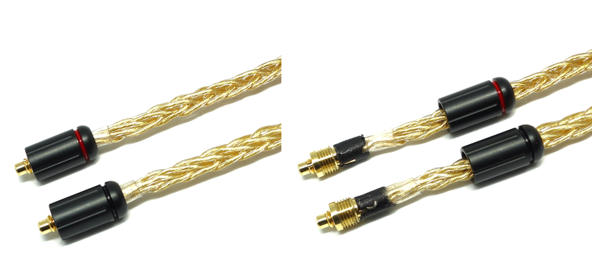 2.5mm 4pole MMCX Recable :: NOBUNAGA Labs SUPREME