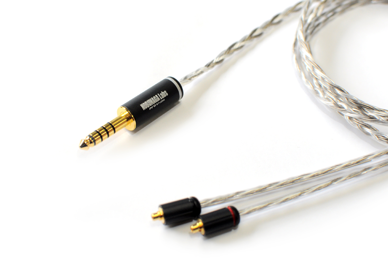 4.4/5 MMCX Re Cable :: NOBUNAGA Labs HYBRID :: Earphone Cable 